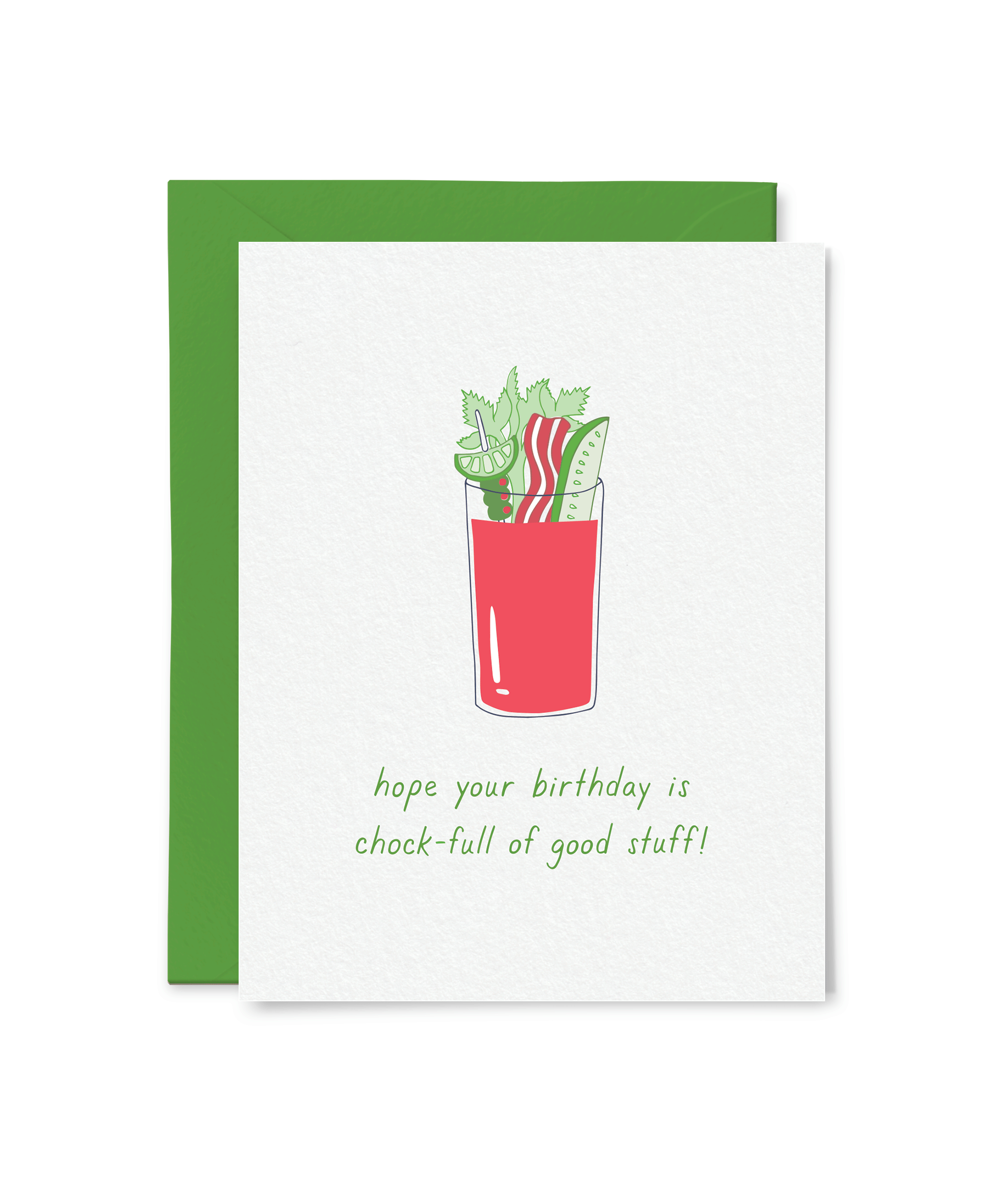 bloody mary birthday card
