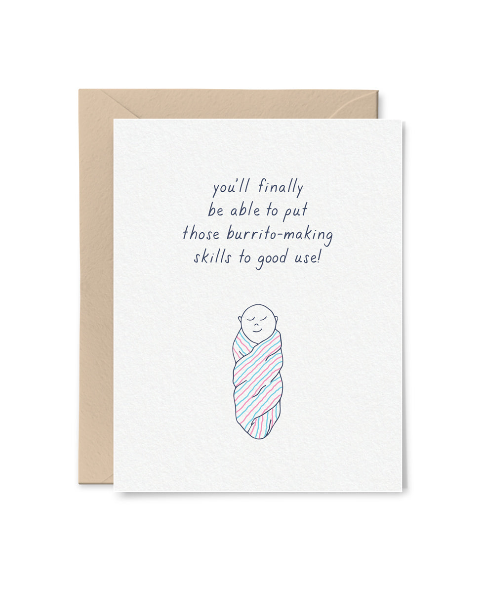 Burrito Baby Card