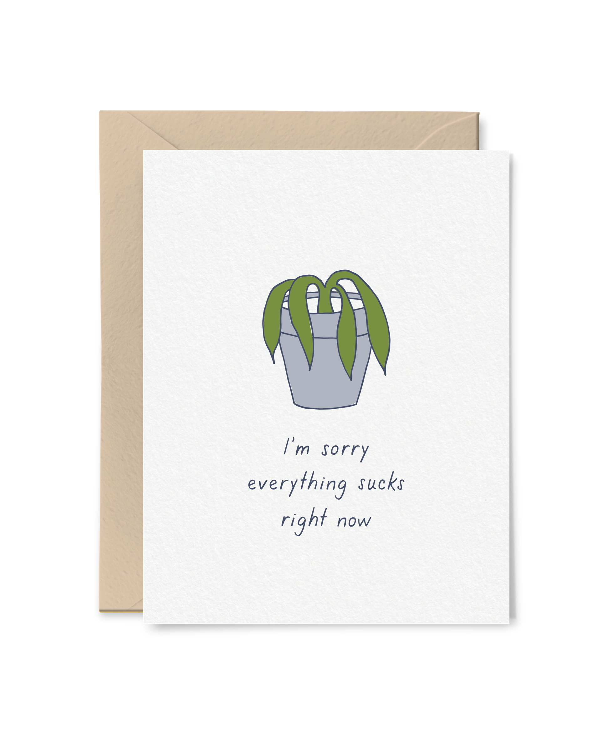 sorry everything sucks card