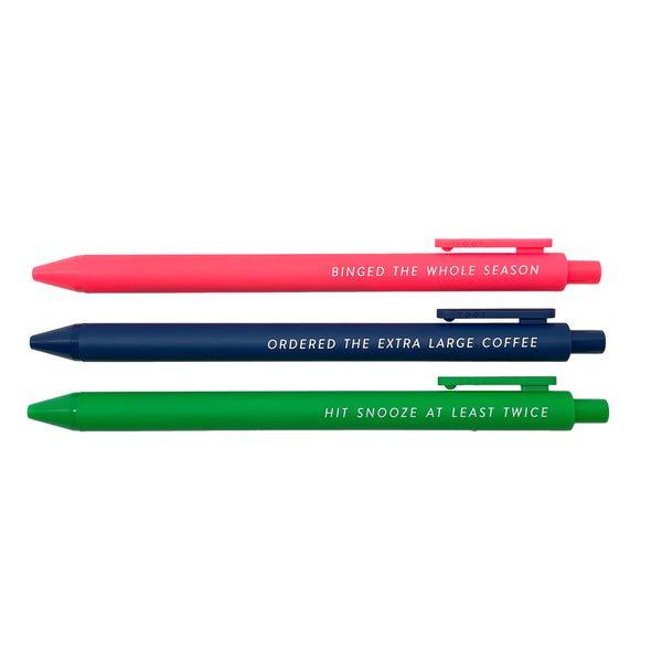 Pens for the Overworked – Tiny Hooray