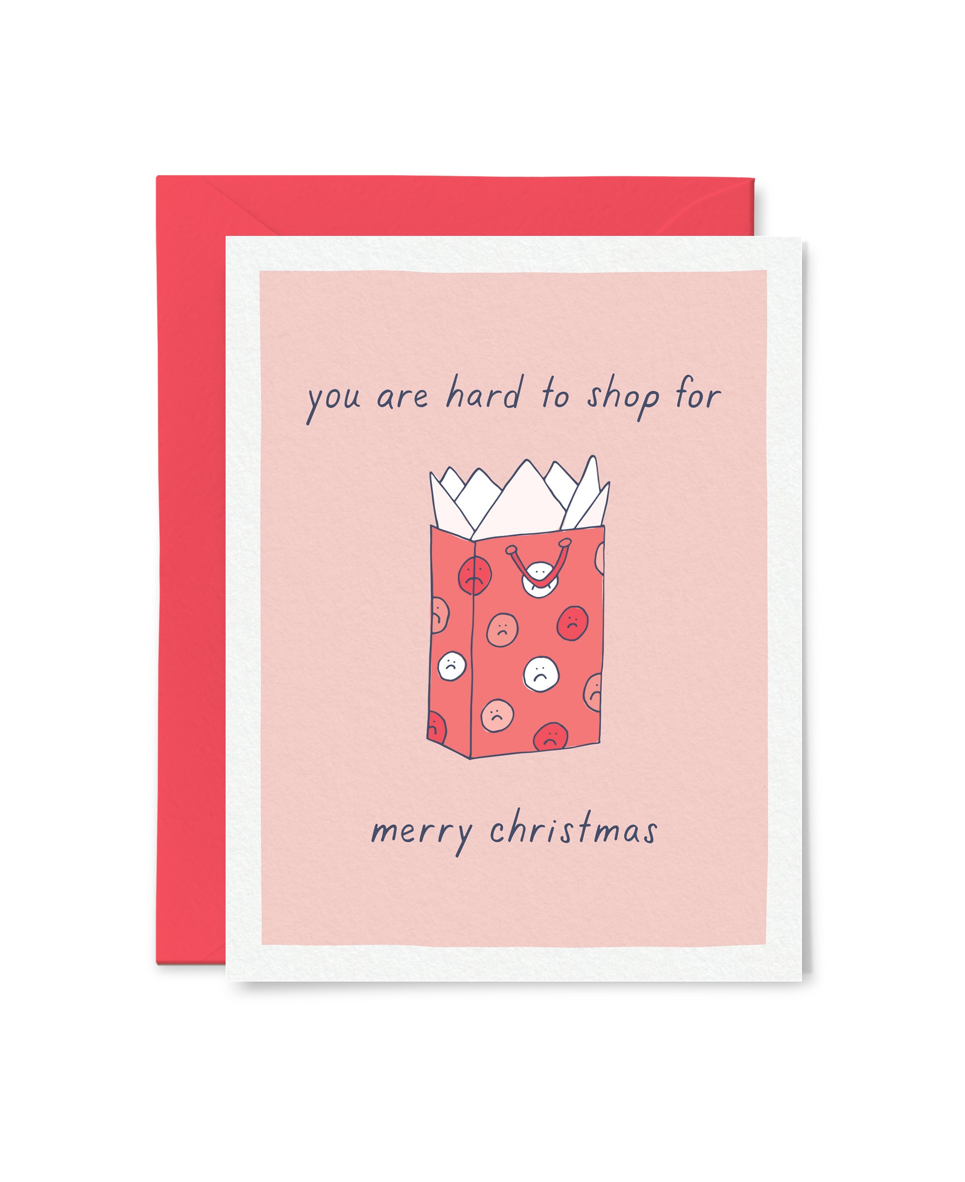 Hard to Shop For Christmas Card