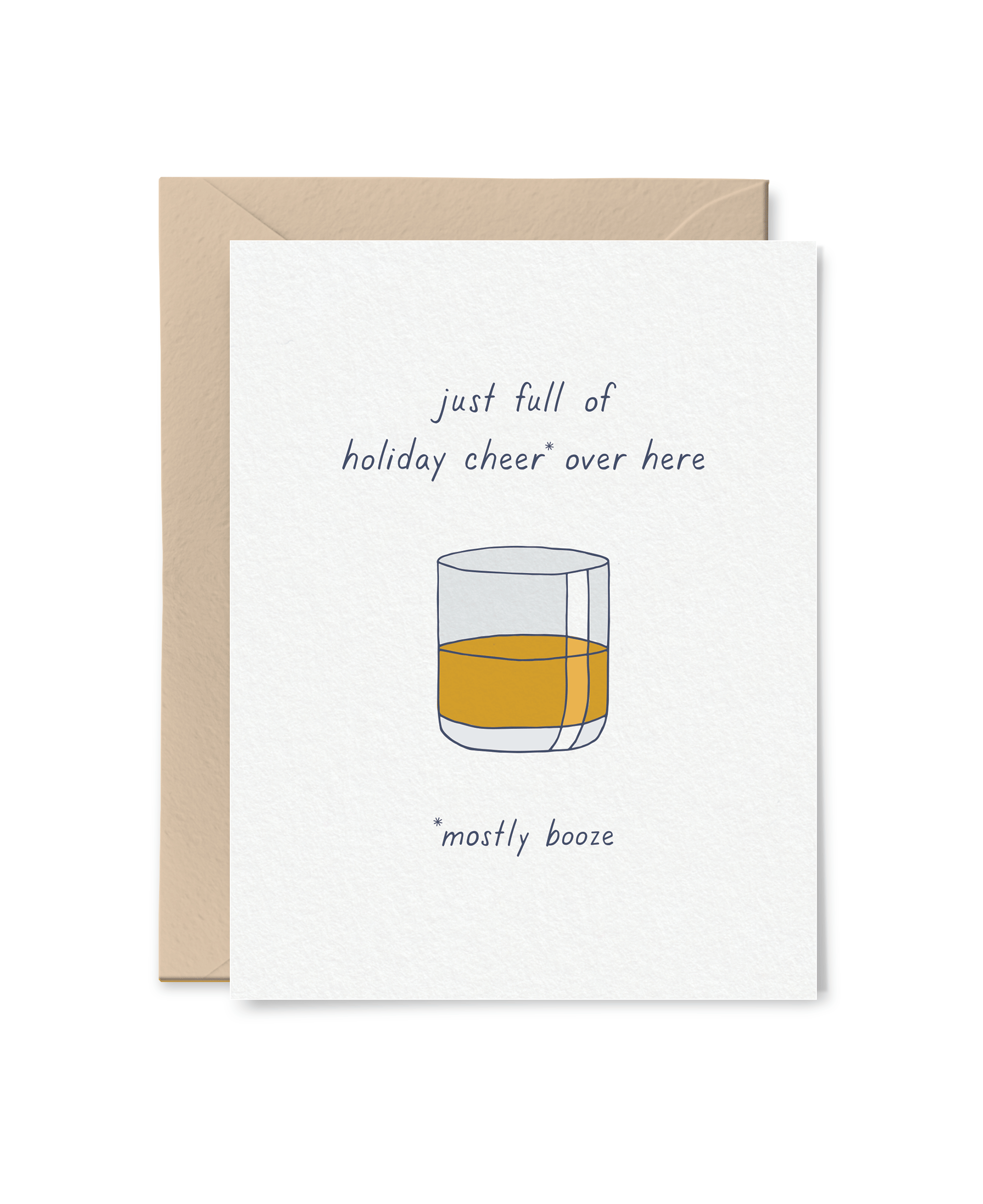 Holiday Cheer - Booze Card