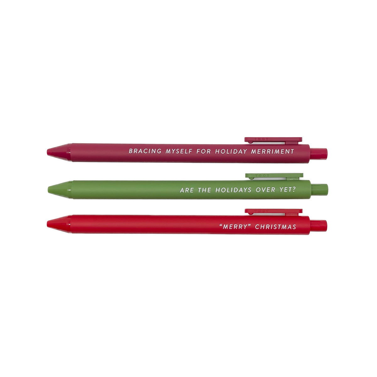 Holiday-Weary Pen Set