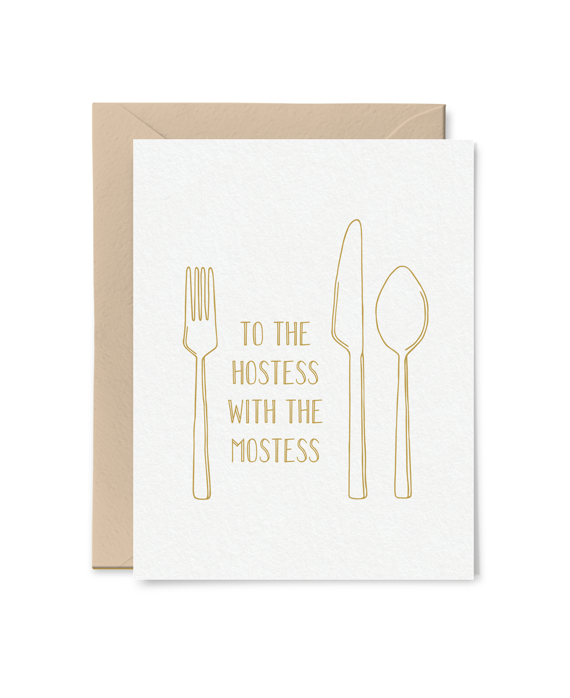 hostess thank you card