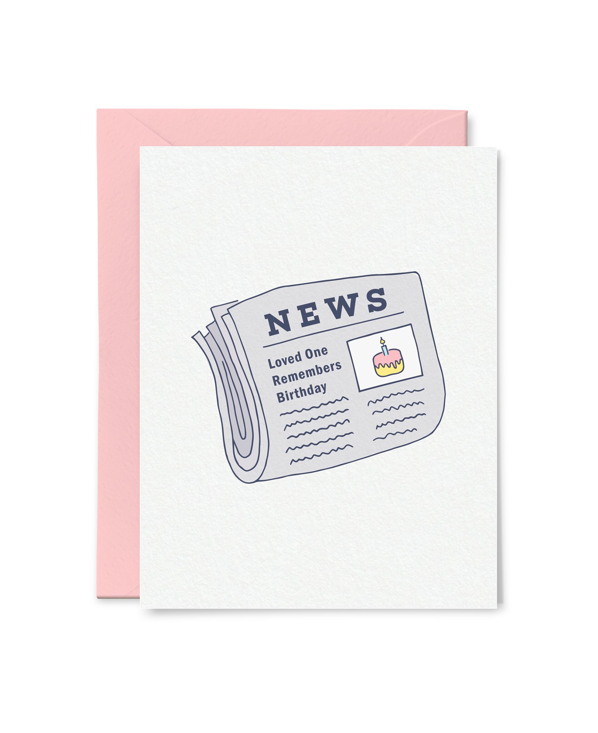 Loved One Remembers Birthday Card