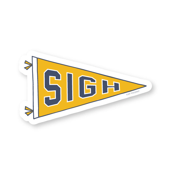 Sigh Sticker