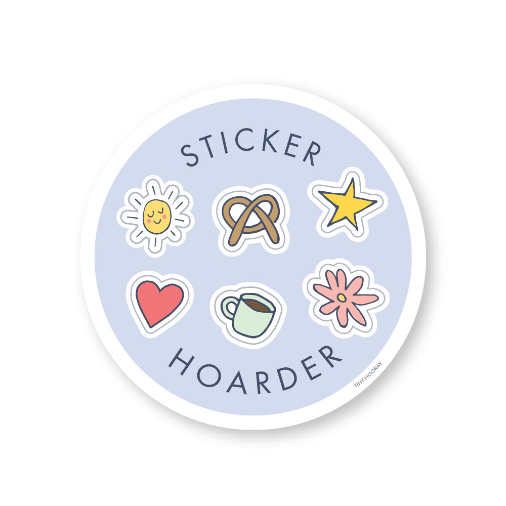 Sticker Hoarder Sticker