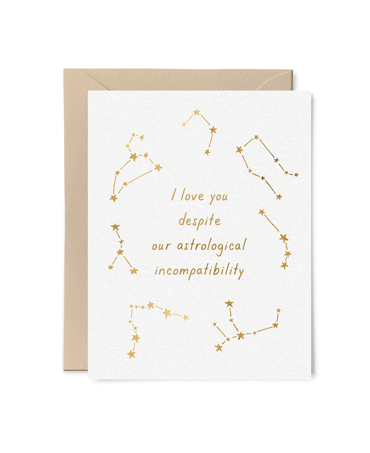 Astrological Incompatibility Foil Card