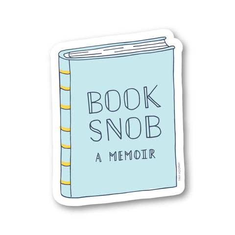 Book Snob Sticker