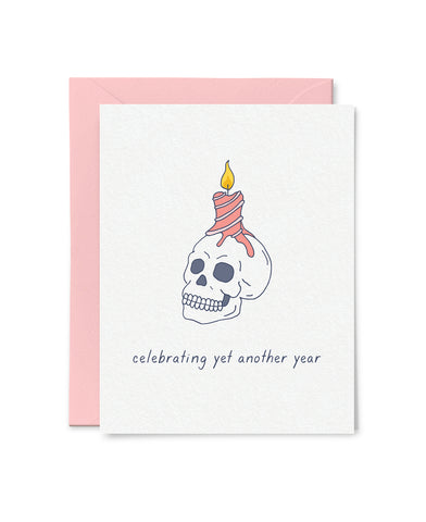 Celebrating Yet Another Year Birthday Card