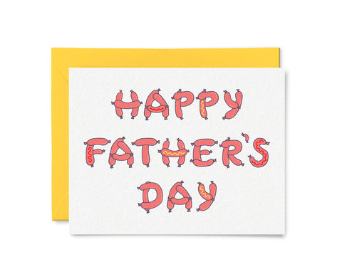 Father's Day Hot Dog Card