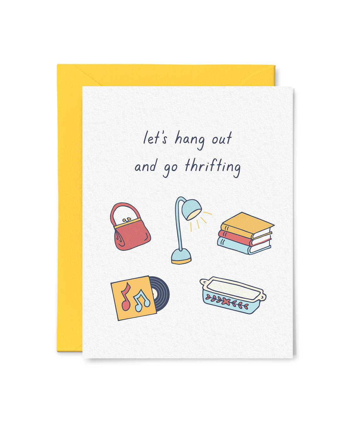 Let's Go Thrifting Card