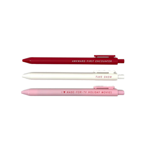 Made-for-TV-Holiday Movie Pens