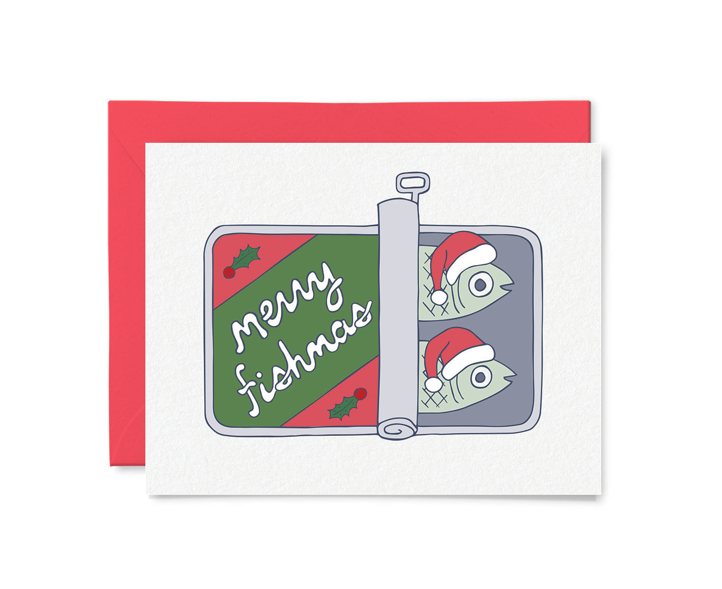 Merry Fishmas Christmas Card
