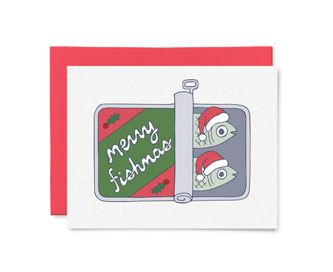Merry Fishmas Christmas Card