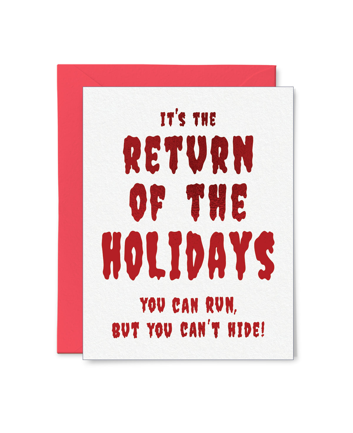 Return of the Holidays Card Foil Card