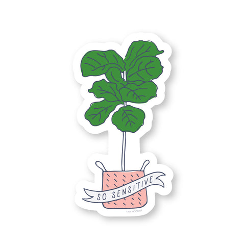 So Sensitive Sticker