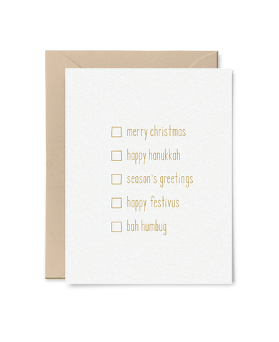 all purpose holiday card