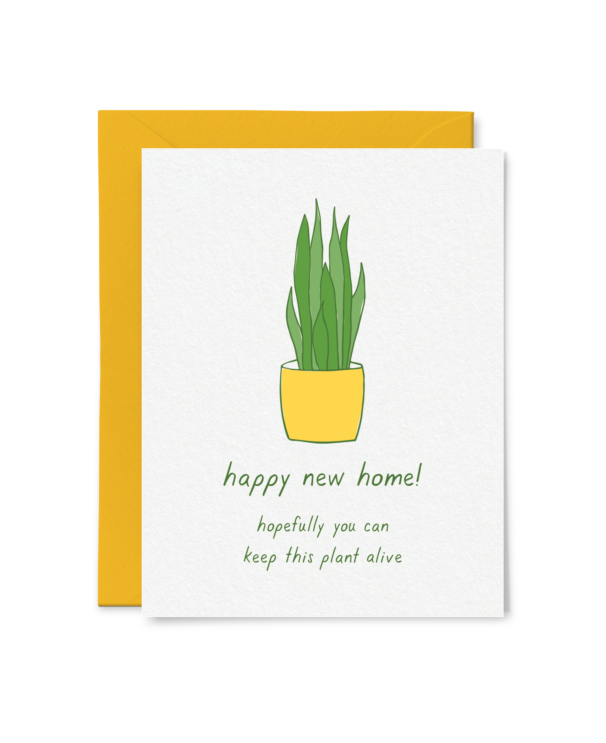 house plant housewarming gift Housewarming Plant Card – Tiny Hooray