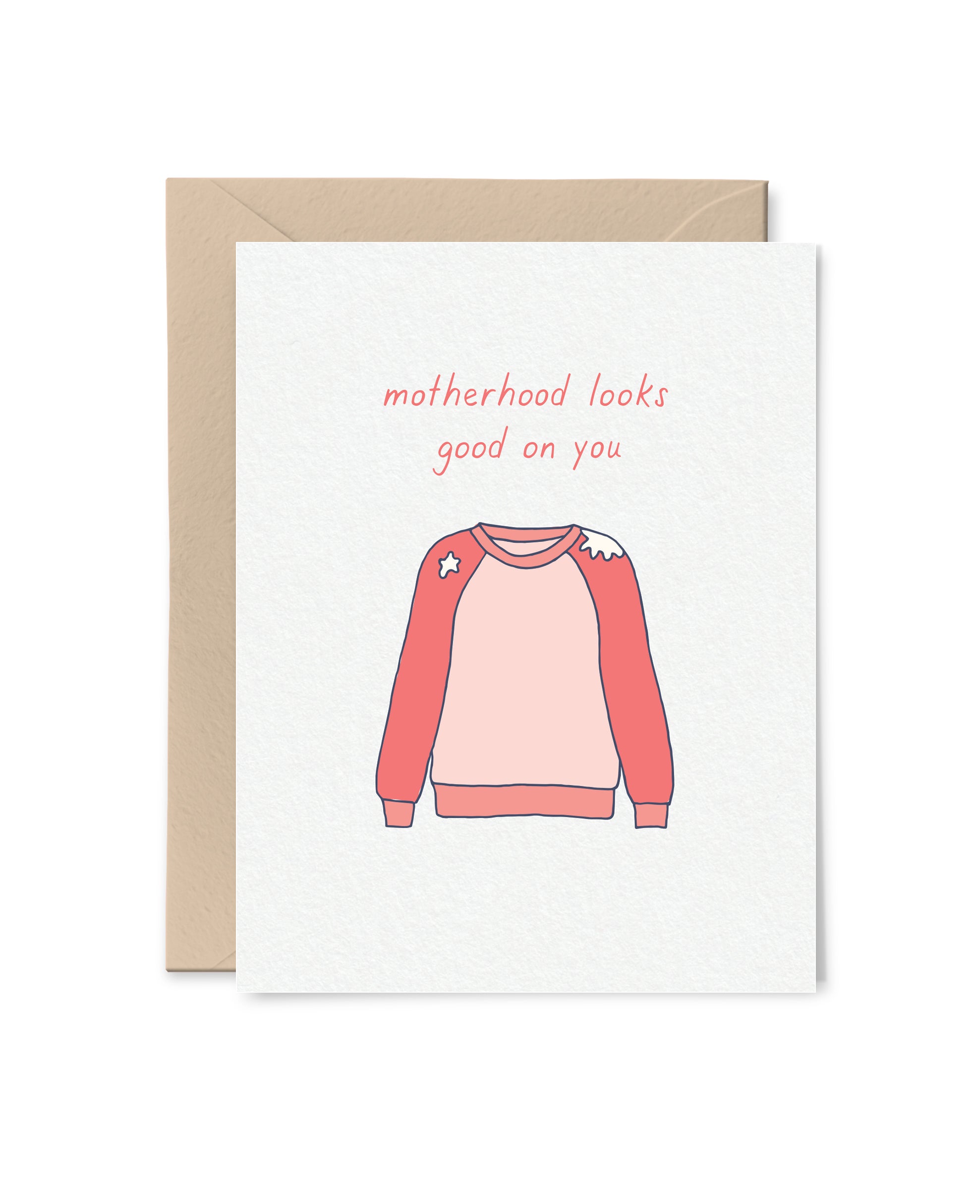 Motherhood Looks Good on You Card