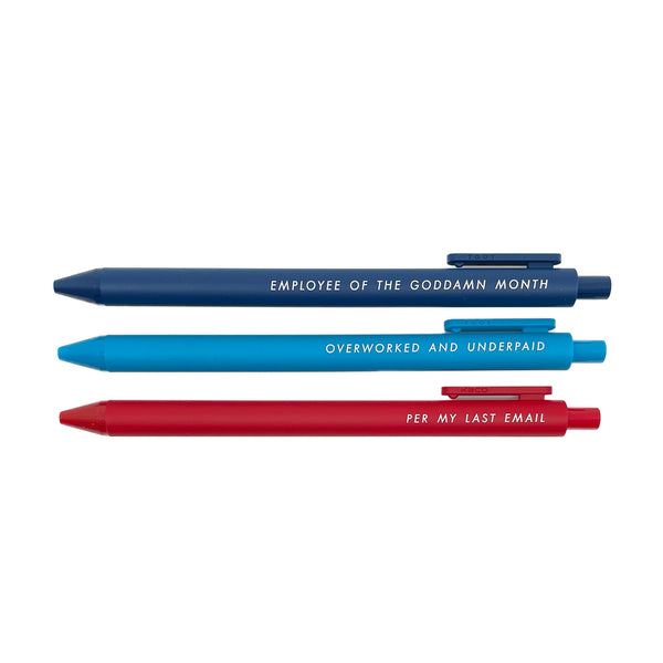 Pens for the Overworked – Tiny Hooray
