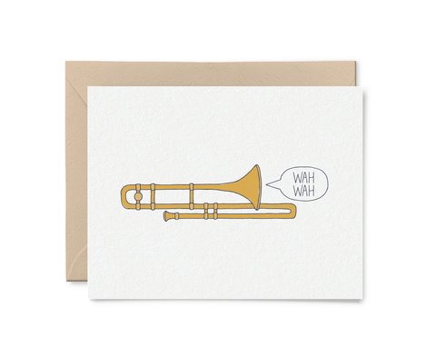 sad trombone card
